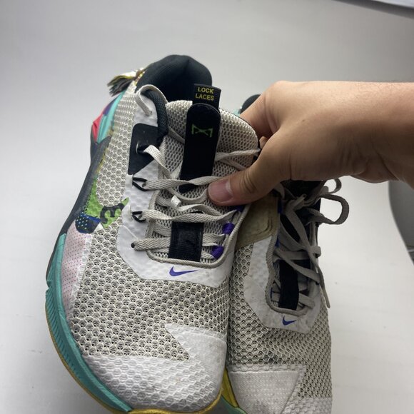 Nike Mens Metcon 7 AMP DC9510-199 White Running Shoes Sneakers Size 8.5 - Picture 5 of 14